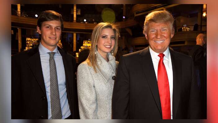 Trump kızı ve damadını Beyaz Saray'dan kovdu...