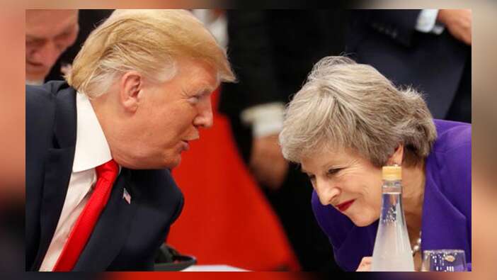 Trump'tan May'e şok gönderme!