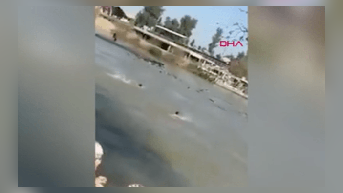 Dicle Nehri'nde tekne battı!