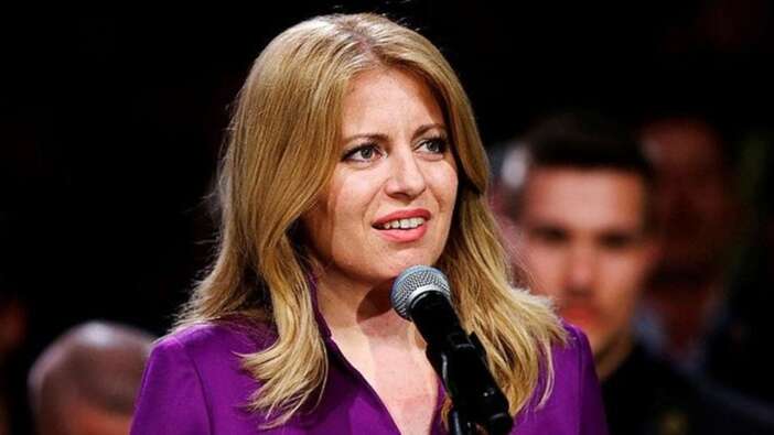 Slovakya'nın ilk kadın cumhurbaşkanı Caputova oldu