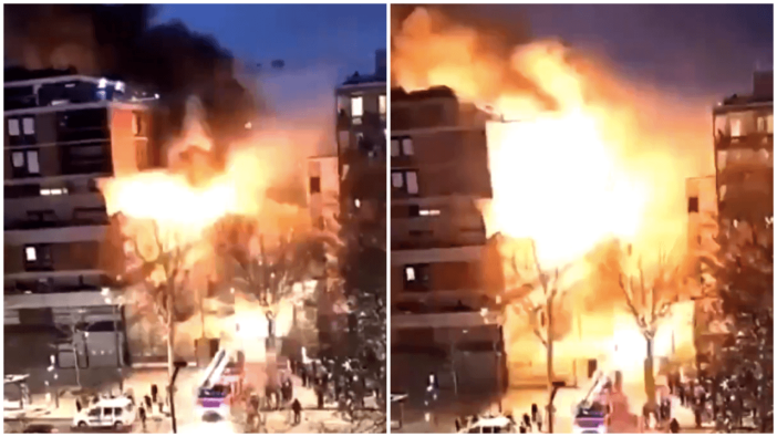 Paris'te şiddetli patlama!
