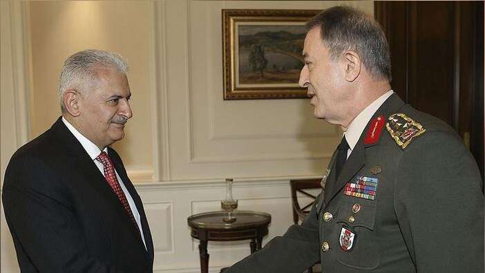 G.Kurmay Başkanı ABD'den Başbakana telefonla bilgi verdi!