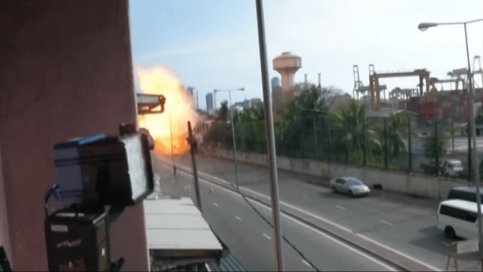 Sri Lanka'da tapınak yanındaki kamyonette patlama!