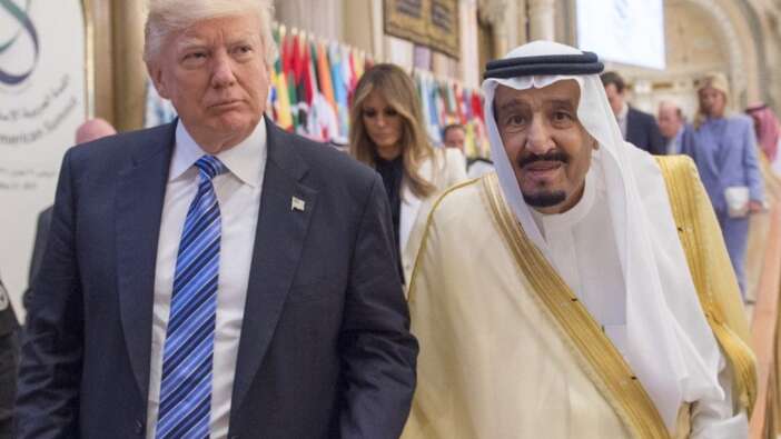 Trump, Kral Selman'dan nasıl 500 milyon dolar aldığını anlattı!