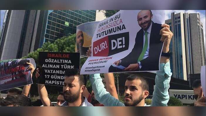 İsrail'de gözaltına alınan Orhan Buyruk serbest bırakıldı