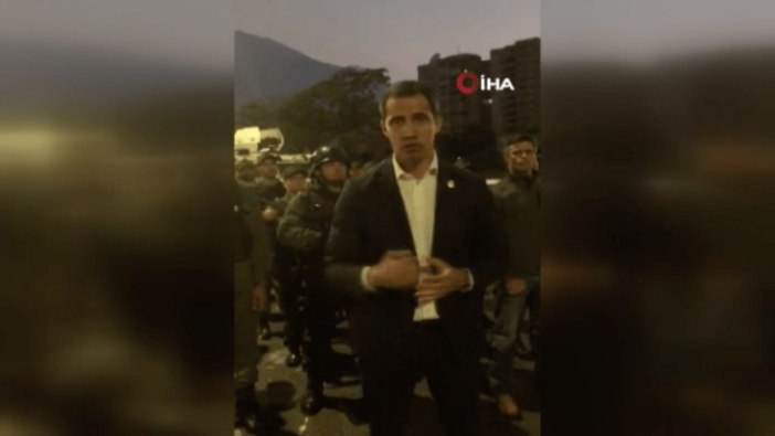 Venezuela’da darbe girişimi!