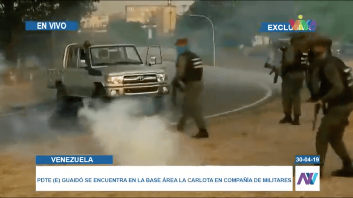 Venezuela Hükümeti: Bir grup asker darbe girişimi başlattı!