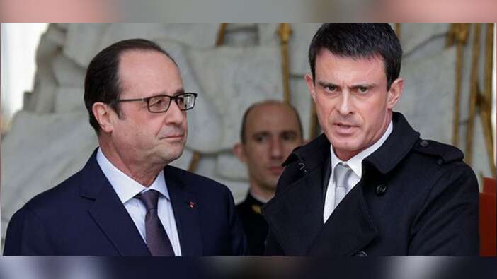 Cumhurbaşkanı Hollande ile Başbakan Valls arasında büyük gerilim