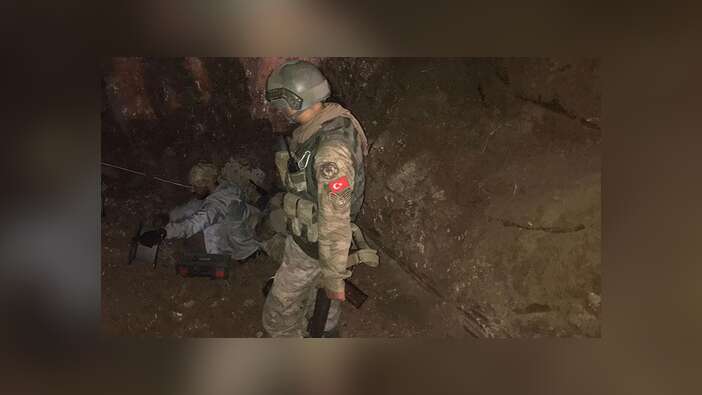 Nusaybin'de Suriye'ye açılan tünel bulundu