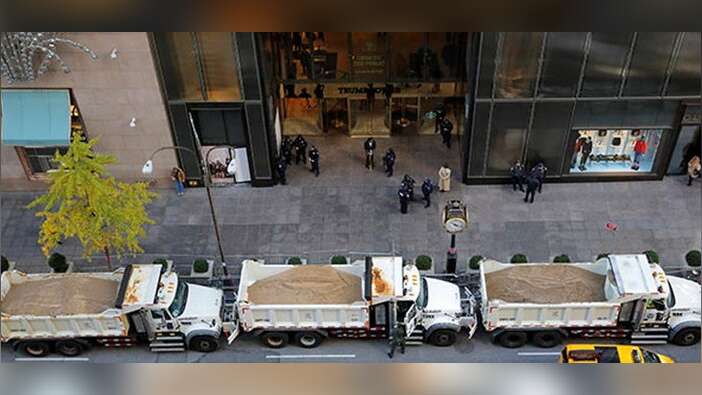 New York'taki Trump Tower çevresinde güvenlik önlemleri