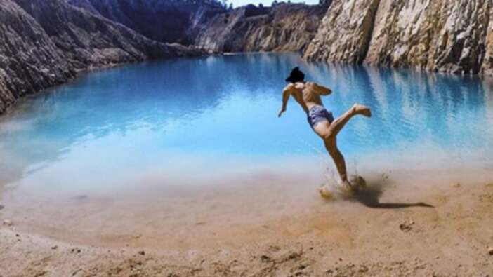 Instagram'ın favori gölü kimyasal atıklarla dolu!