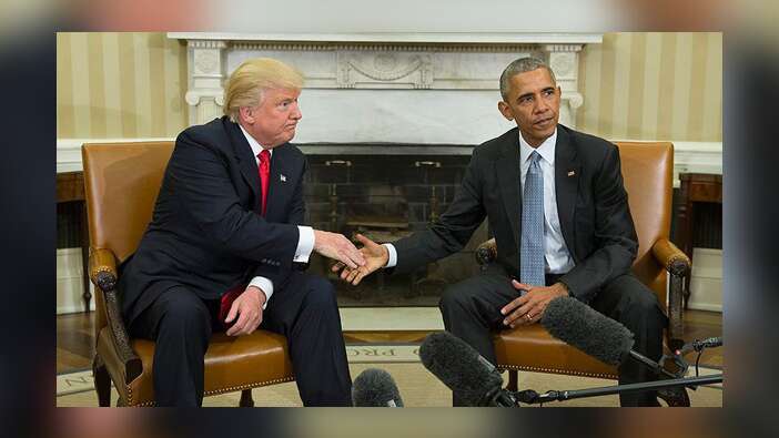 Donald Trump, başkan seçildikten sonra ilk kez Beyaz Saray'da