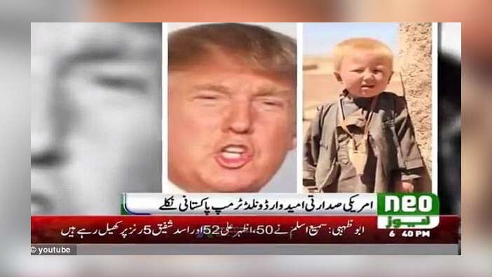 Trump aslında Pakistanlı, adı da Davut İbrahim!