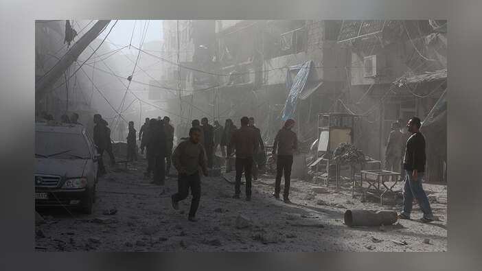 Halep ağır bombardıman altında: 20 ölü, 70 yaralı