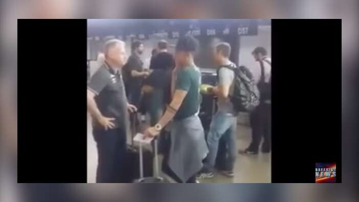 O futbol takımı uçağa binerken böyle görüntülenmişti / VİDEO