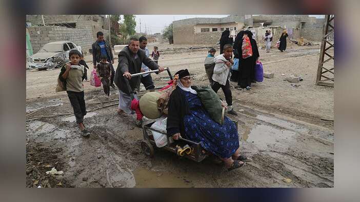 Musul'dan göç edenlerin sayısı 85 bini aştı