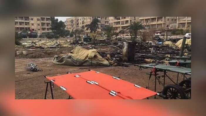 Muhaliflerden Suriye'de Rus kampına füzeli saldırı