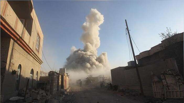 Irak savaş uçakları Enbar'da sivilleri bombaladı