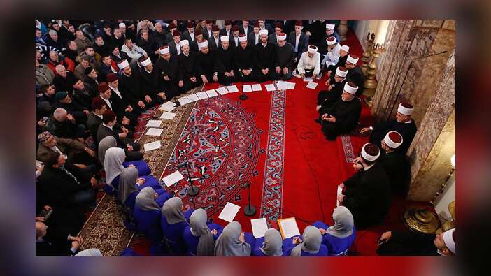 Saraybosna'da şehitler için gıyabi cenaze namazı