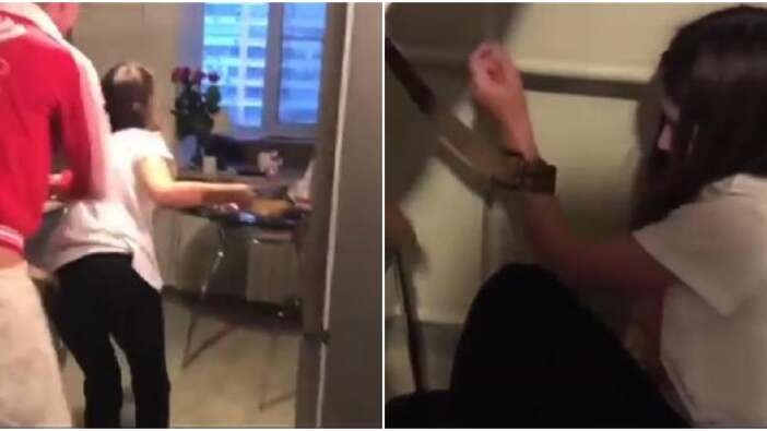 Ünlü aktör kızının ellerini kalorifer peteğine bağladı!