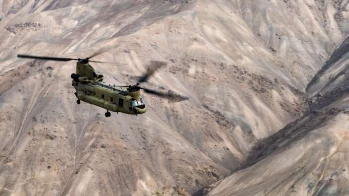 Afganistan'da ABD askeri helikopteri düştü