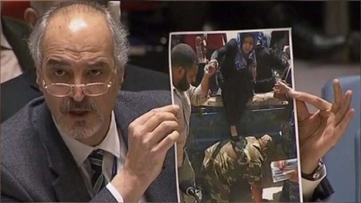 Göz göre göre yalan! Halep katliamına sahte fotoğrafla perde...