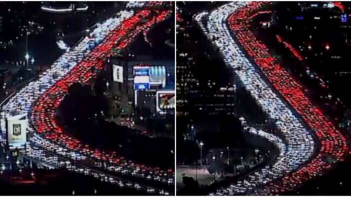 ABD'de Şükran Günü trafiği!