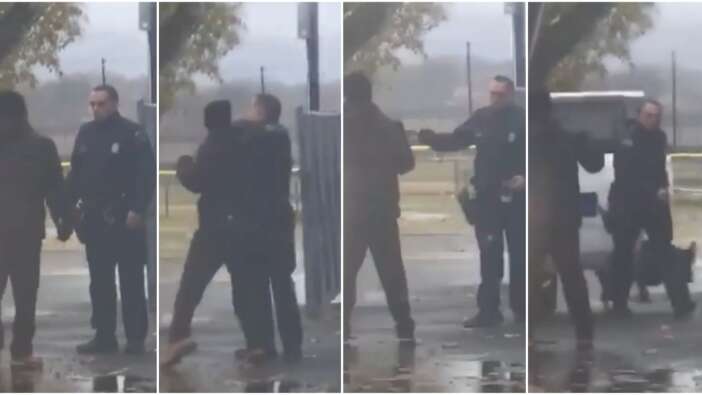 Polise el kaldırdığına bin kez pişman olan adam!