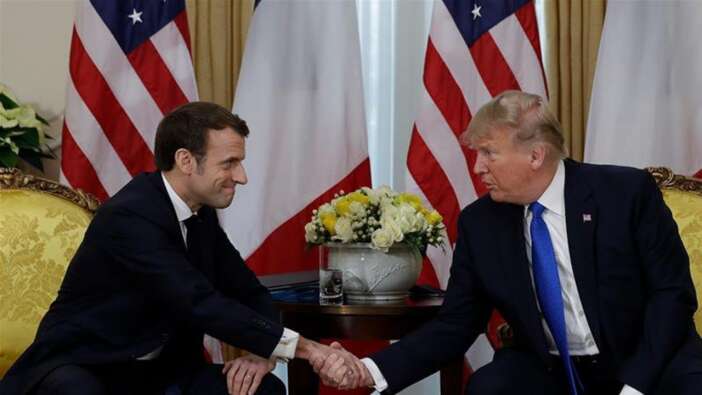 Macron'dan Trump'a tepki: Ciddi olalım
