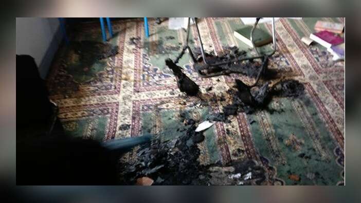 Fransa'da bir camiye çirkin saldırı