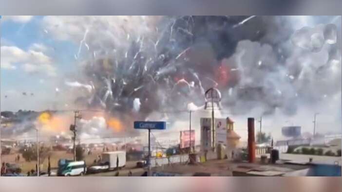 Meksika'da havai fişek faciası: Ölü sayısı sürekli artıyor! / Video