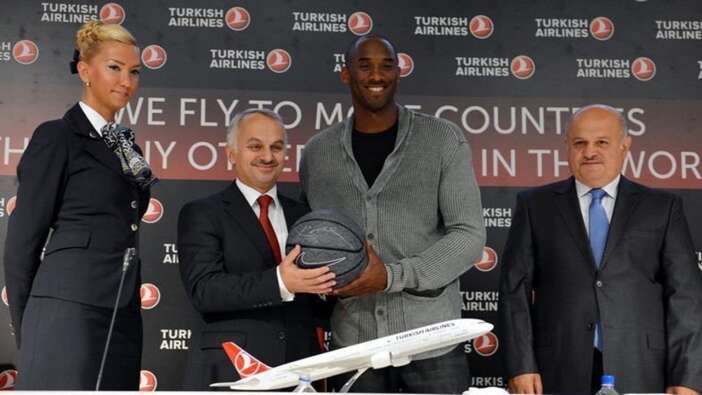 THY'den Kobe Byrant için başsağlığı mesajı...