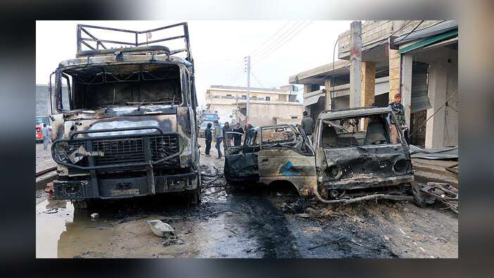 Suriye'nin kuzeyinde bomba yüklü araçla saldırı