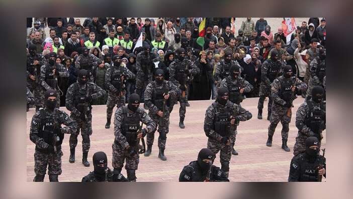 ABD Afrin'de PKK'lıları eğitiyor! İşte şok fotoğraflar