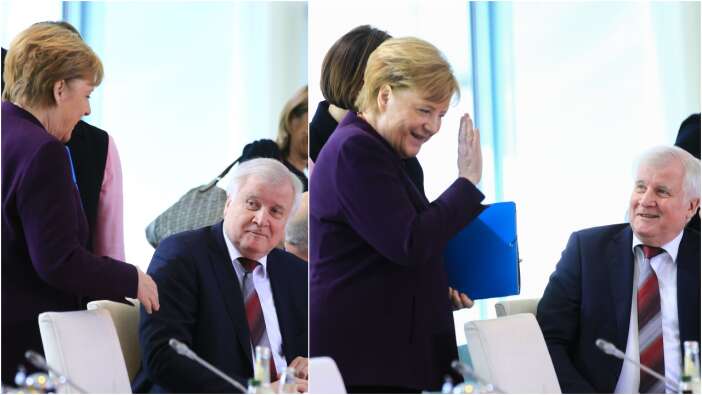 Merkel'e koronavirüs engeli! Eli havada kaldı...