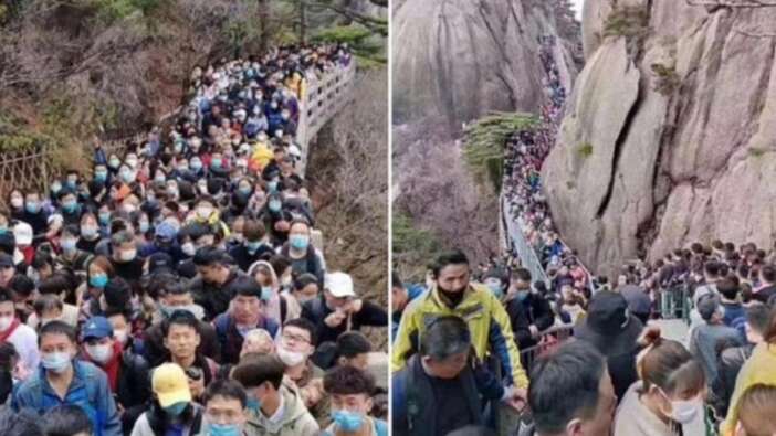 Çinliler koronavirüsten dersini almadı! Akın ettiler...