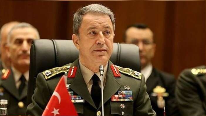 Hulusi Akar Brüksel'de NATO toplantısına katıldı
