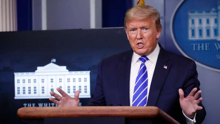 Trump yine ezber bozdu: Belki de aşıya ihtiyaç duymayız