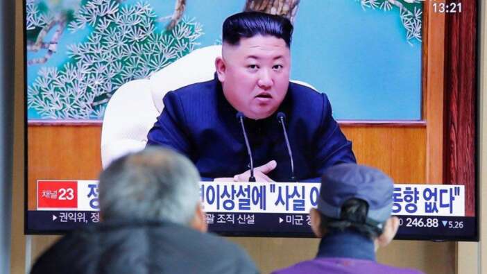 Öldü denilen K.Kore lideri Kim Jong-Un ortaya çıktı...
