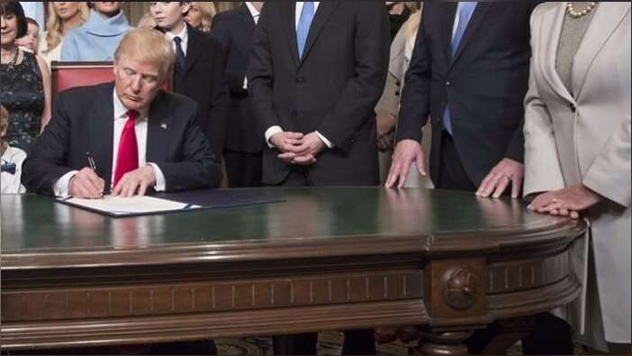 Trump ABD'nin ortaklığını sona erdirdi!