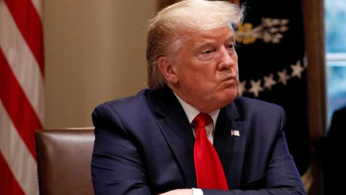 Trump'tan Çin'e tek kelimelik tepki