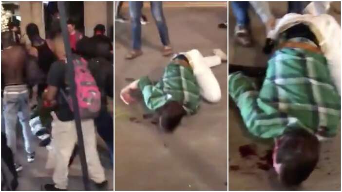 Dallas'ta mağazasını korumak isteyen adama linç