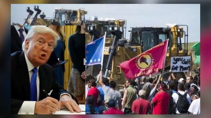 Trump'tan Kızılderilileri kızdıran petrol boru hatlarına onay