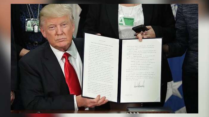 Trump imzaladı! Sınıra duvar örülecek
