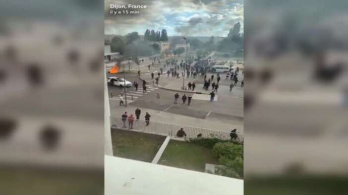 Çeçenler ayaklandı, Fransız askeri sokağa indi!