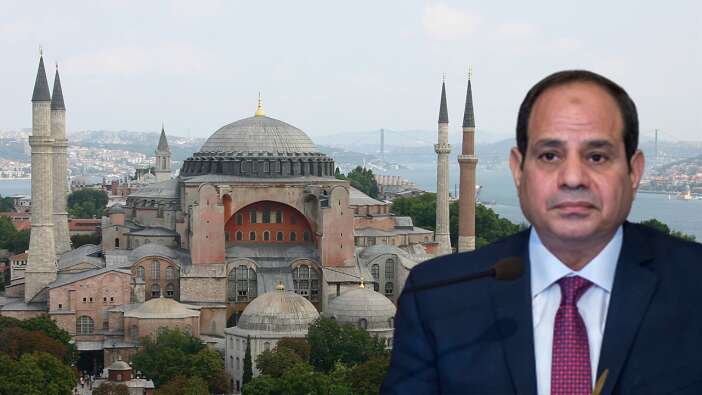 Darbeci kukla diktatör Ayasofya kararına çok üzüldü