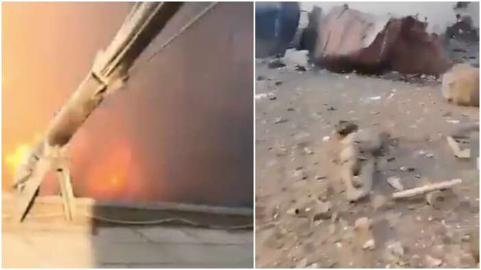 Patlamanın öncesi ve sonrası