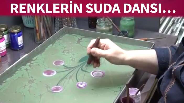 USTASINDAN EBRU SANATININ İNCELİKLERİ!