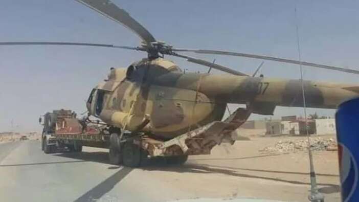 Hafter'in bir helikopteri daha ele geçirildi