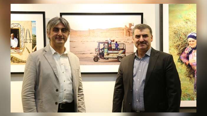 Usta fotoğrafçılar Murat Gür ve Mustafa Yılmaz sanatseverlerle buluştu